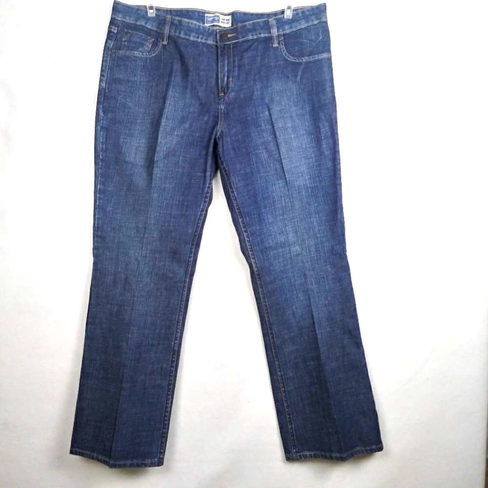 Levi’s Women’s Size 18 Low Rise Bootcut Jeans 5 Pockets Blue 30” Inseam